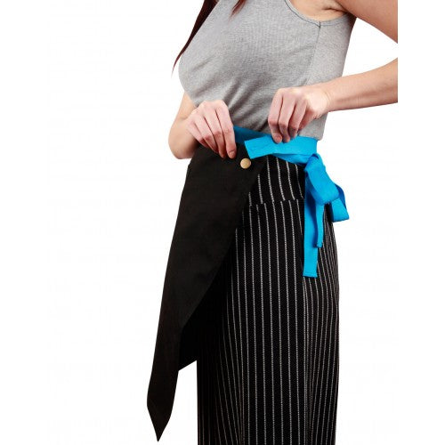 Fitzroy Half Waist Apron Charcoal - Image 2