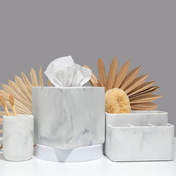Marble Resin Tissue Box Cover - Image 2