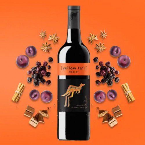 Yellow Tail Merlot 187ml x 12 - Image 3