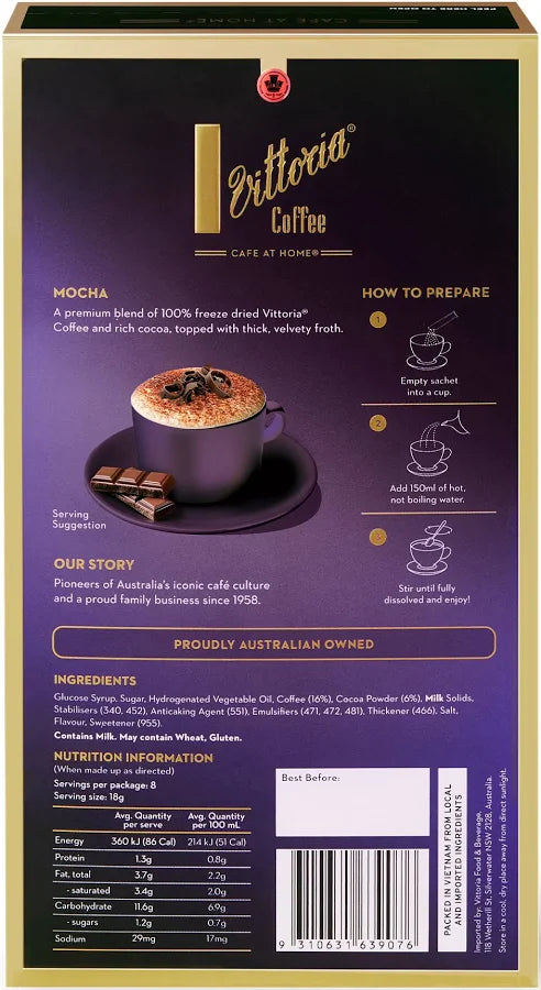 Mocha Coffee Sachets