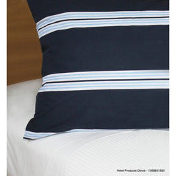 Hudson Navy KSB Duvet Cover Set - Image 3