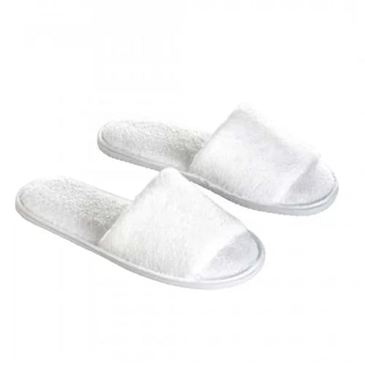 Open Toe Coral Fleece Slippers x 100