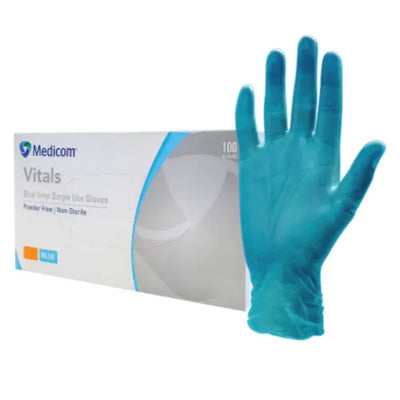 Vinyl Blue Powder Free Glove