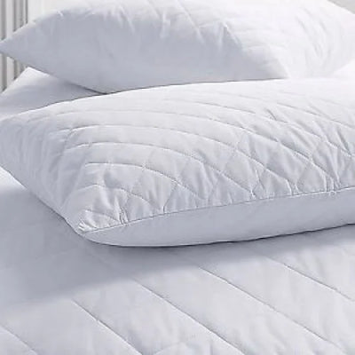 Cotton Quilted King Pillow Protector