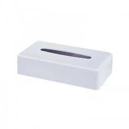 Rectangle White Tissue Box Holder