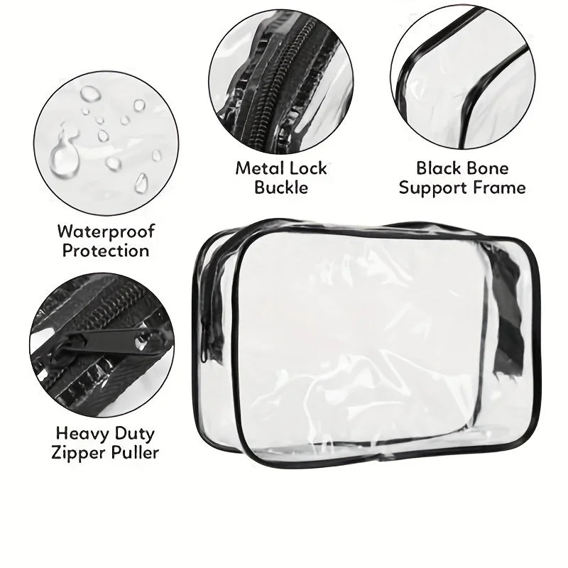 Zip Closed Toiletry Bag - Image 3