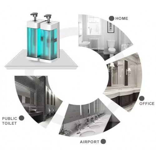 Single Manual Soap Dispenser 300ml - Image 2