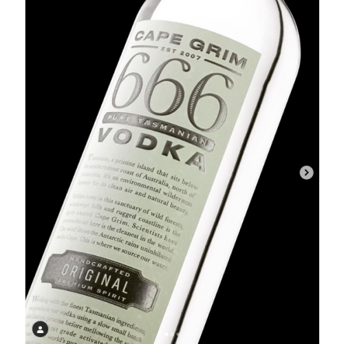 666 CAPE GRIM VODKA 50ml x 20 - Image 5