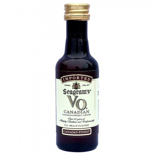 Seagrams VO Canadian Whisky 50ml x 12
