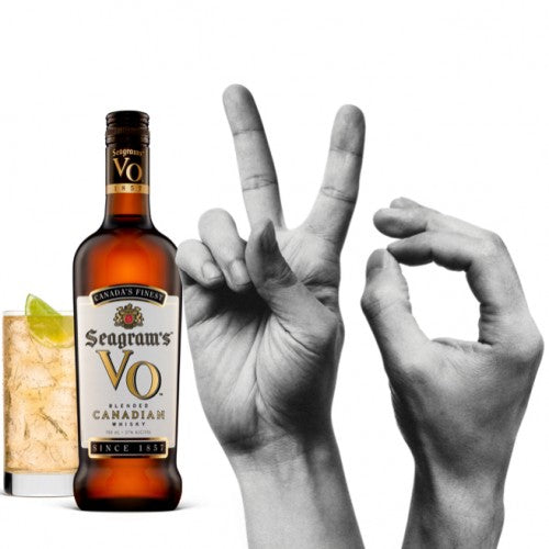 Seagrams VO Canadian Whisky 50ml x 12 - Image 4