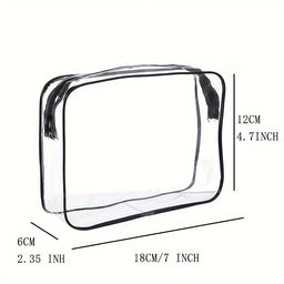 Zip Closed Toiletry Bag - Image 2
