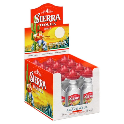 Sierra Tequila Blanco 50ml x12 - Image 4