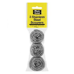 Stainless Steel Scourer – Pack of 3