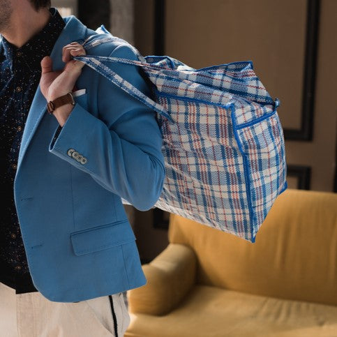 Striped Blanket Bag - Image 3