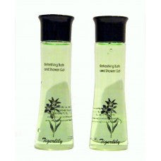 Tigerlily body wash gel with black cap
