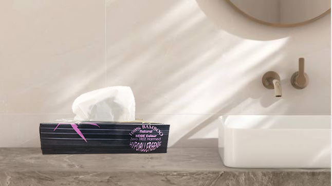 Green Earth 100% Bamboo Facial Tissues [Rectangular] - Image 4