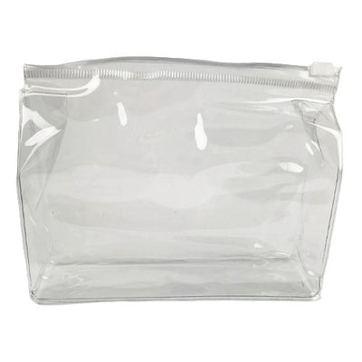 Triangle Clear Cosmetic Zip Bag