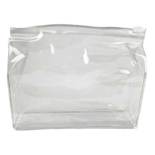 Triangle Clear Cosmetic Zip Bag