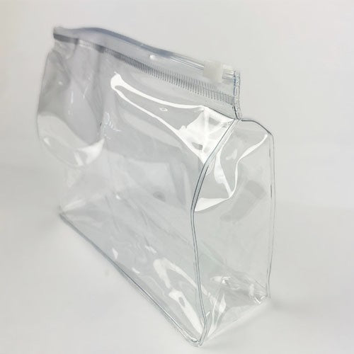 Triangle Clear Cosmetic Zip Bag - Image 2