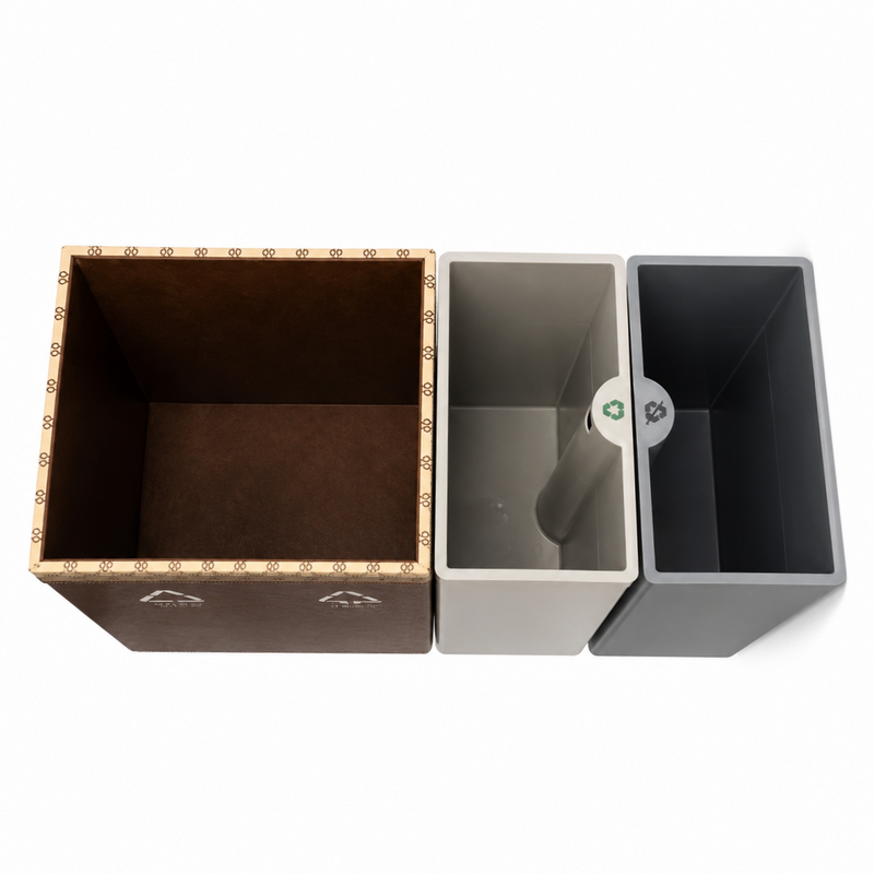 Bordeaux Twin Bin 14L