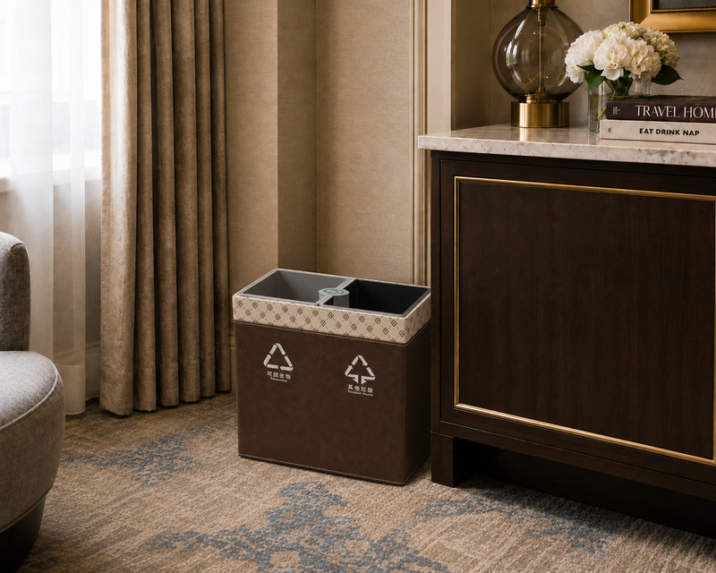 Bordeaux Twin Bin 14L