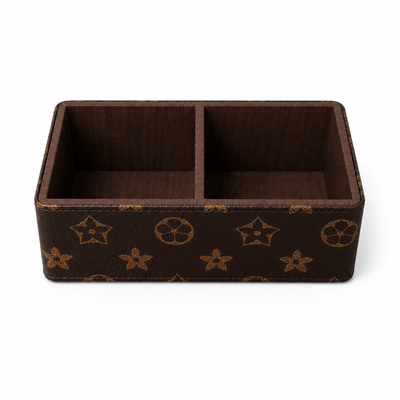 Zahara Gold 2 Compartment Holder