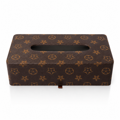 Zahara Gold Rectangle Tissue Box