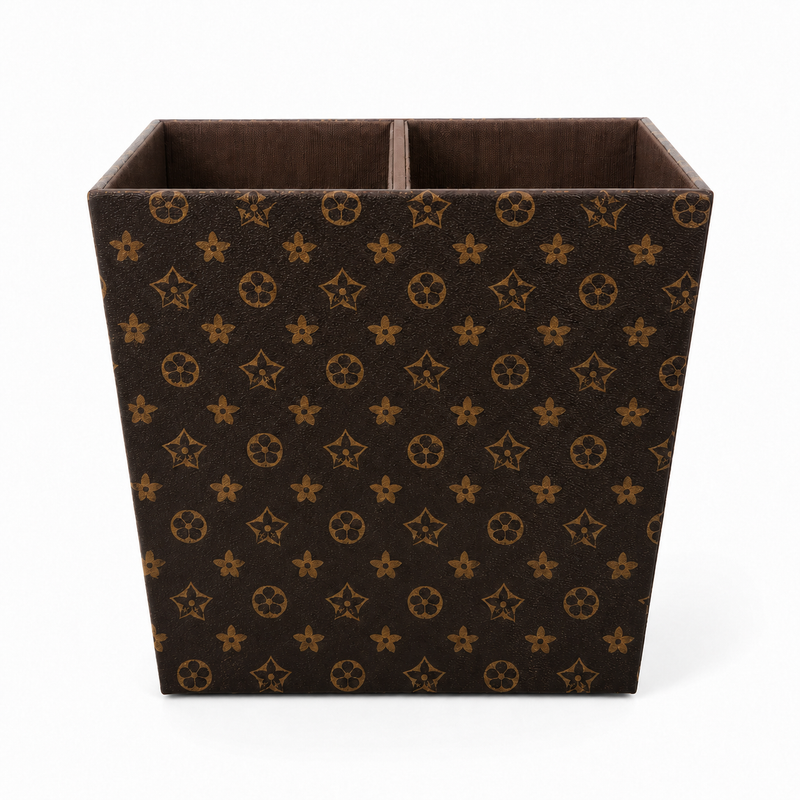 Hotel Leatherware twin bin