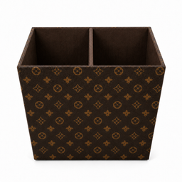 Double bin with 2 compartments