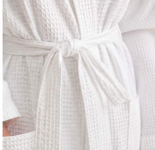 Hotel White Kimono Gown 