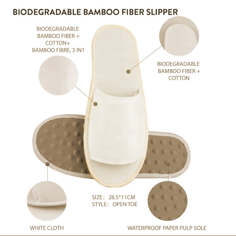 biodegradable slippers