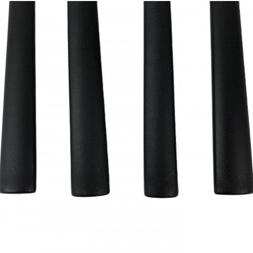 Black Stainless Steel Cutlery Set 16pcs - Image 2