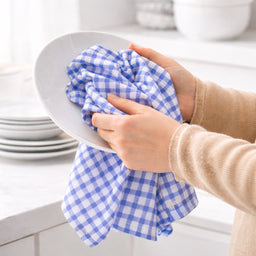 Waffle Check Tea Towel Set of 10 - Image 2