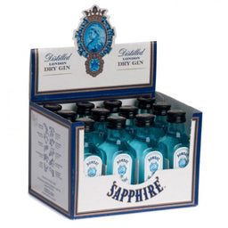 Bombay Gin Sapphire 50ml x 12 - Image 5