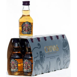 Chivas Regal 12YO 50ml x 12 - Image 4
