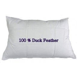 100% Feather Pillow x 2