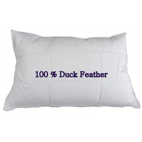 100% Feather Pillow x 2