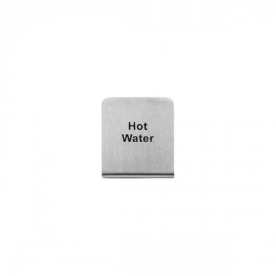 HOT WATER – BUFFET SIGN