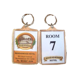 Hotel Key tag with Ring - Image 2