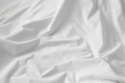 White cotton sheet texture or background