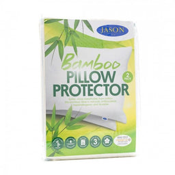 Bamboo Standard Pillow Protector 2 Packs - Image 4