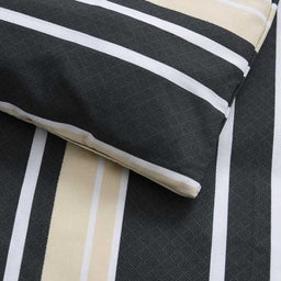 Brighton Charcoal KSB Duvet Cover Set