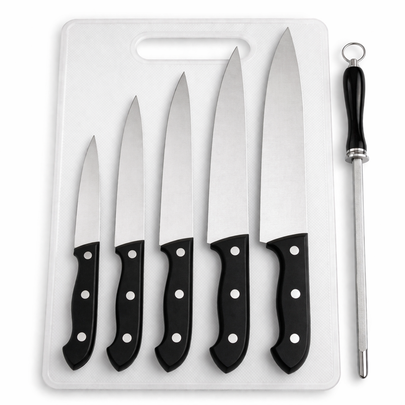 Knife & Chopping Board 7pc Set - image 2