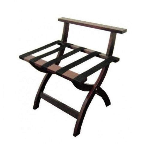 Wooden Luggage Rack - Mahogany - Image 5