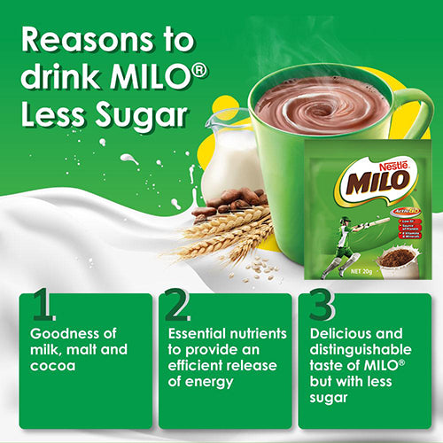 MILO Hot Choc 20g x 100 Sachets - Image 2