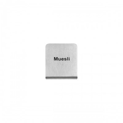 MUESLI – BUFFET SIGN