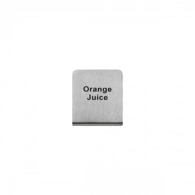 ORANGE JUICE - BUFFET SIGN