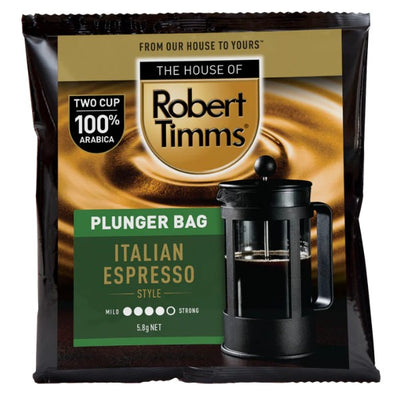 Robert Timms Plunger Coffee x 50 Coffee Bags