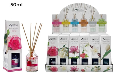 Mini Reed Diffuser 50ml x 6 scent