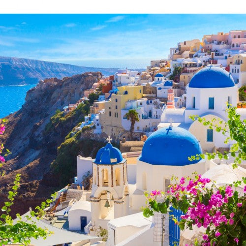 Greek Islands Tea Towel - Image 2